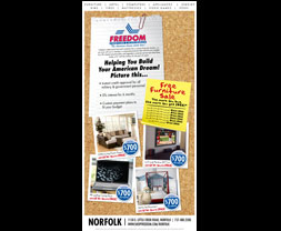 Freedom - Newspaper Ad